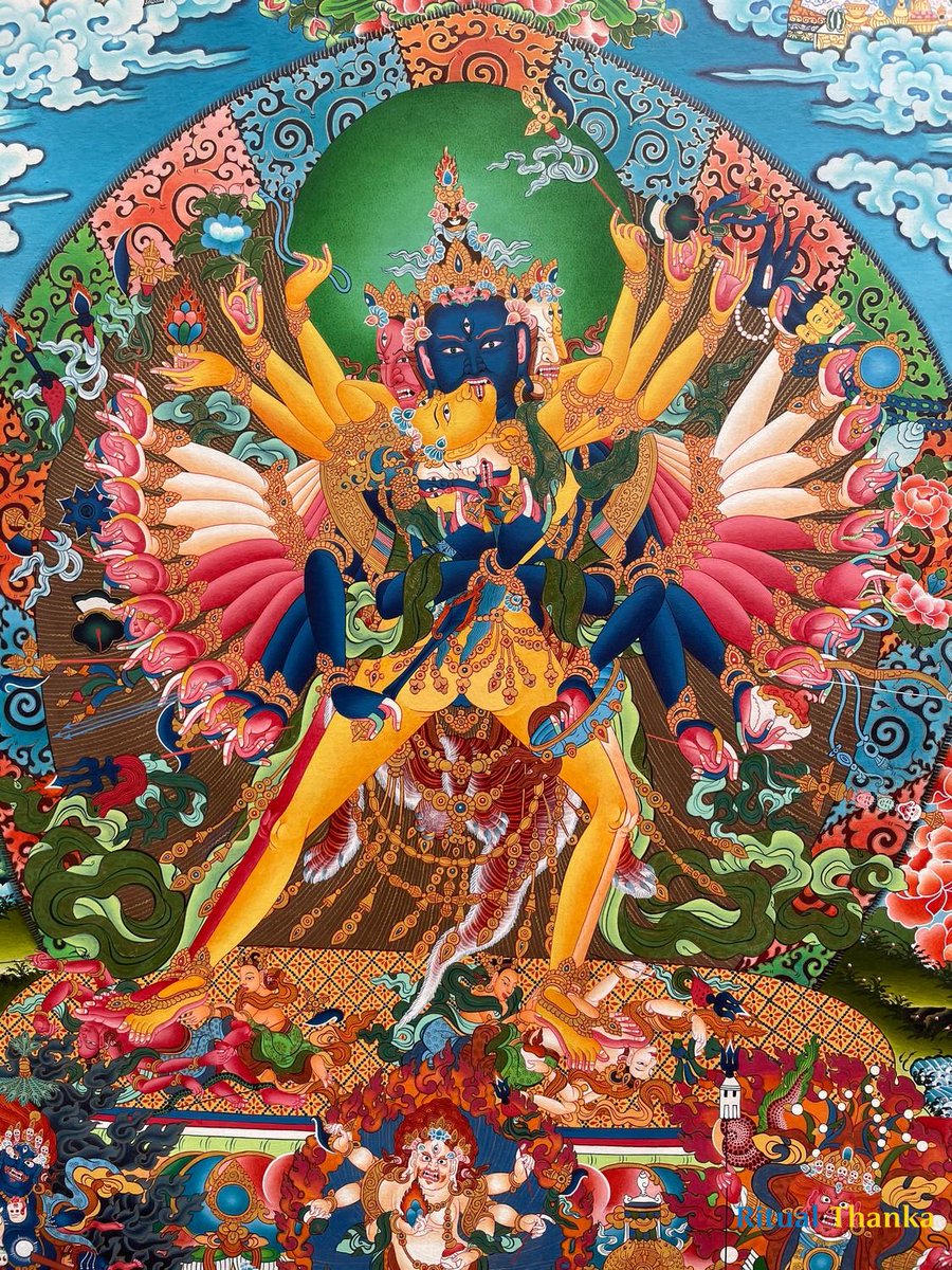 RigzinTeundroup's tweet photo. #Kalachakra #Tangka

$Tsuka #Tsuka #TsukaSangha 
@RyoshiResearch
 
@Dejitaru_Tsuka
 #Meditation, reflection and DYOR

"The Unique eye of Wisdom is perfectly pure."

Love, Wisdom and powerful spiritual strength 🐲

🧵 https://t.co/3NMKZyJGQL