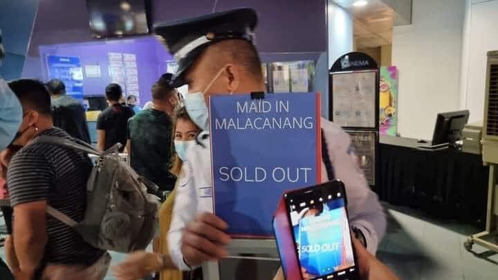 ATM0980's tweet photo. Sold out ng sold out! 

#MAIDinMALACANANG https://t.co/PCzVnhnmmT