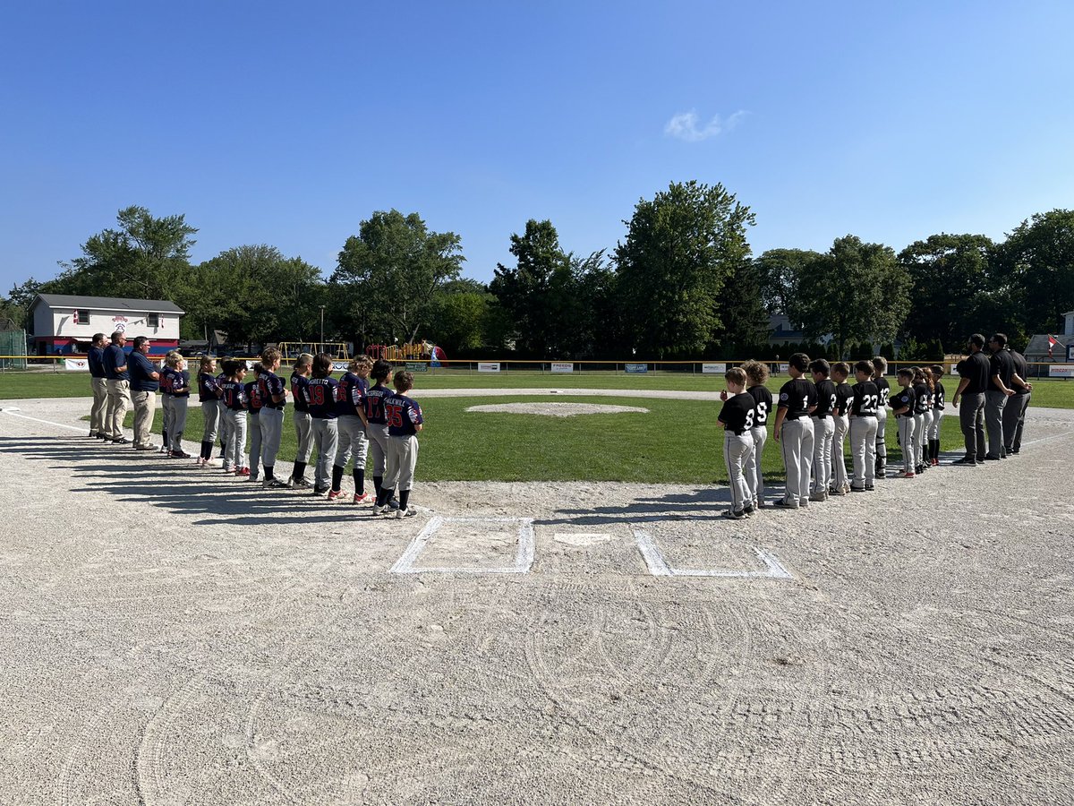 D5LLOntario's tweet image. Let’s Play Ball! 

Little League Ontario Minor Division Championship Game starting now at Vet’s Park 1 between @WSC_BB and @AncasterLL