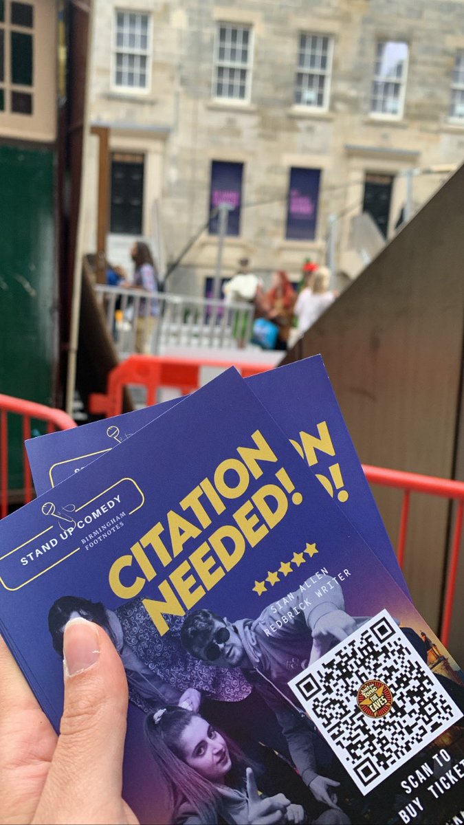 BFootnotes's tweet image. #meetthemedia #edfringe