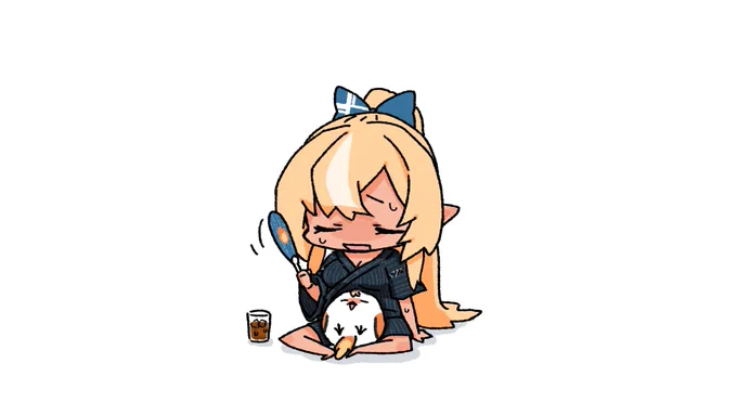 #ホロメンワンドロ86
#しらぬえ 