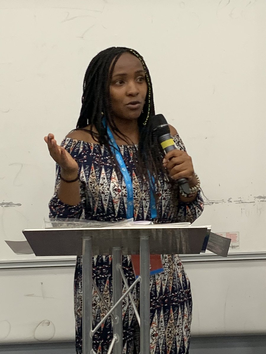 bishopnorwich's tweet photo. Great to hear again from young Kenyan climate activist @lizwathuti at @LambethConf seminar about @CommunionForest. She outlined the importance of nature connection in her own life as a child, saying, “you protect what you love”. https://t.co/LlPb32LCau