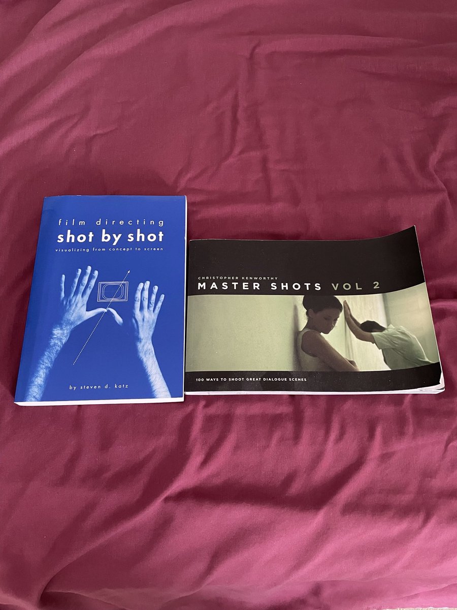 JDKFilmmaker's tweet photo. Iโll be using these books as resources when I begin #filming #Talisman. #ProductionJournal #MethodFilmmaking ๐ง๐ปโโ๏ธ๐ช๐งฟโ๐ป๐๐๐ฅ๐๐บ https://t.co/7R29qplv5E