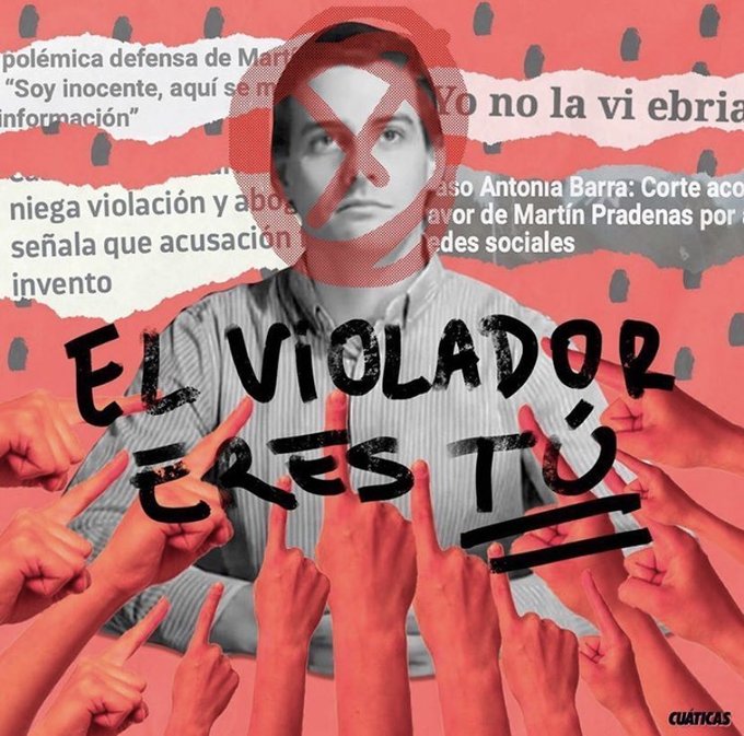 Tj_Toro9's tweet image. Martín Pradenas culpable de delitos sexuales y violación.

¡Justicia por Antonia y todas las víctimas! ✊🏻💜.

#MartinPradenas
#MartinPradenasViolador.