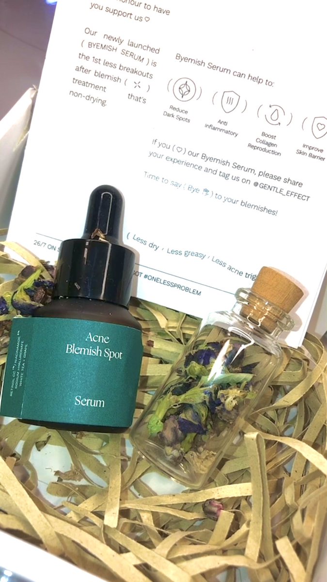 widyhadid_'s tweet photo. hai gais, di sini siapa sih yang gatau Mad For Makeup ? mereka baru aja lauch 2 serum terbarunya loh 🥳  jadi jangan sampai ketinggalan ayo cobain produknya ! 😍

BYEMISH Series @gentle_effect @madformakeup_co 
#OneLessProblem 
Less dry, Less greasy, Less acne triggers

a thread https://t.co/wtzHPqh3lW