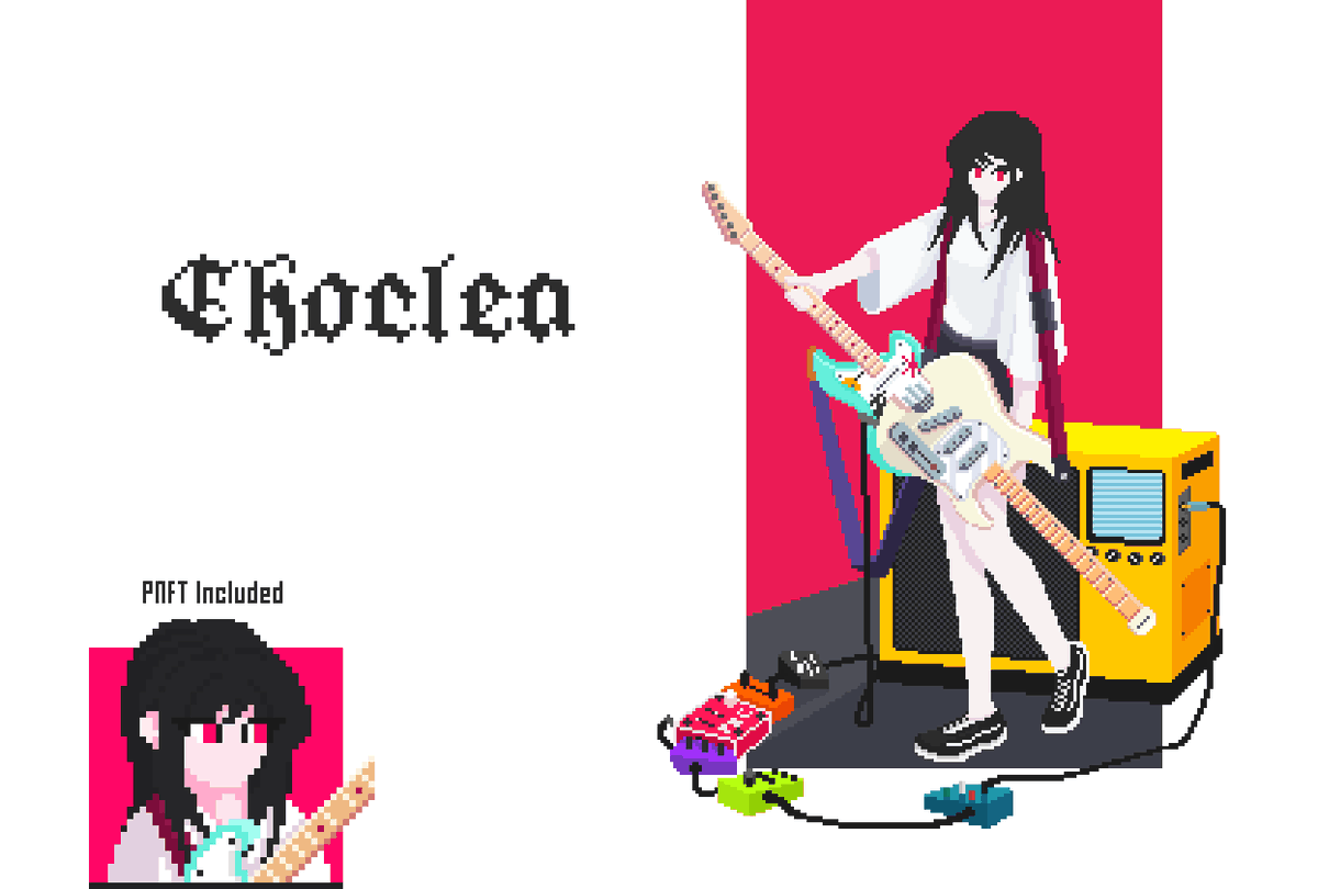 🚨Available on <a href="/formfunction/">Formfunction</a> !!🚨

Vain Vanitas | First Piece ~【🎸ℭ𝔥𝔬𝔠𝔩𝔢𝔞⚡️】

Reserve: 1 ◎
Tick: 0.2
Duration: 24 HRS 

Link down below ∪･ω･U
#pixelart #ドット絵