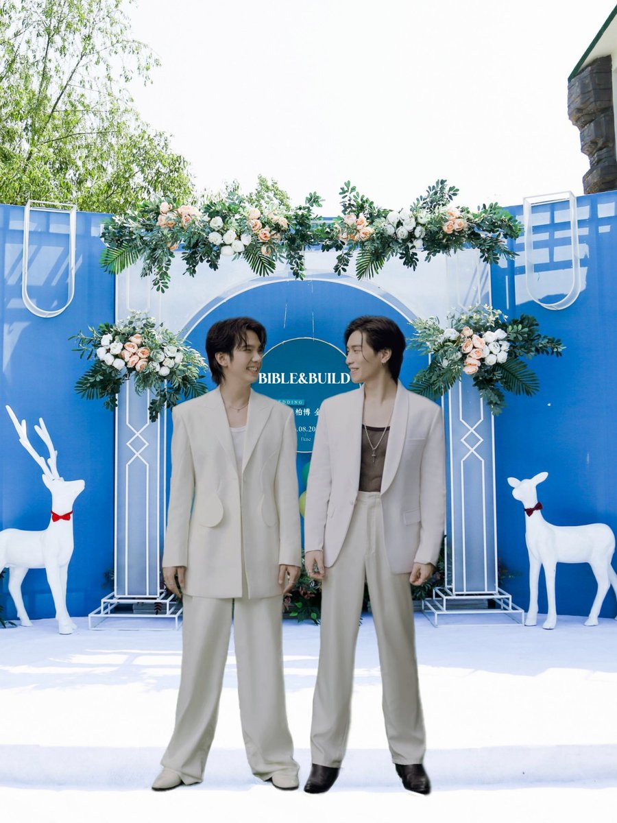 leeyeeeeeee's tweet photo. BIBLEBUILD BLUE WEDDING
To celebrate bubbles got our names for three months.

(no repost no reedit)
#BibleBuild #ไบเบิ้ลบิว
#Biblesumett #bsumbody #bsumone 
#Beyourluve #Buildjakapan 
#BibleBuildxVIEW https://t.co/viCc2fpZBD