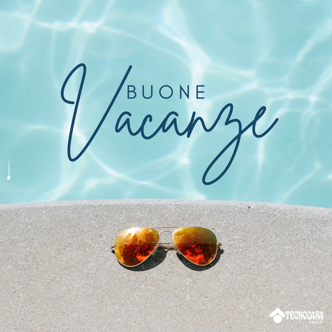 tecnocasalbiate's tweet photo. Relax, nuovi sorrisi e nuovi luoghi da scoprire.
😎 Buone Vacanze a tutti!
#tecnocasagroup #tecnocasaalbiate #tecnocasasovico #kiron #tecnomedia #summer #vacanze https://t.co/fbLfvm6Wih