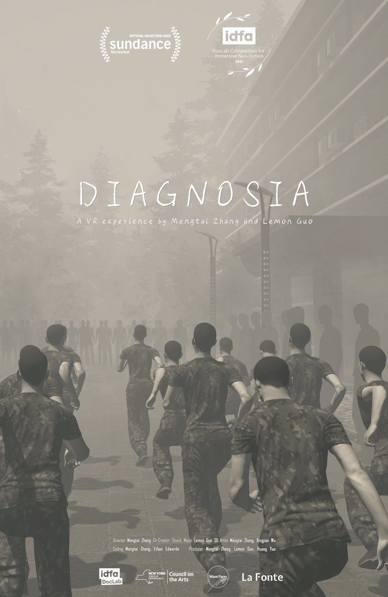 SandboxIF's tweet photo. Official Selection #SIF2022
Best Chinese Work: Diagnosia @diagnosiavr 
directed by Mengtai Zhang and produced by Mengtai Zhang, Lemon Guo, Huang Yue
(Synopsis below) https://t.co/ZAw3DccXDN