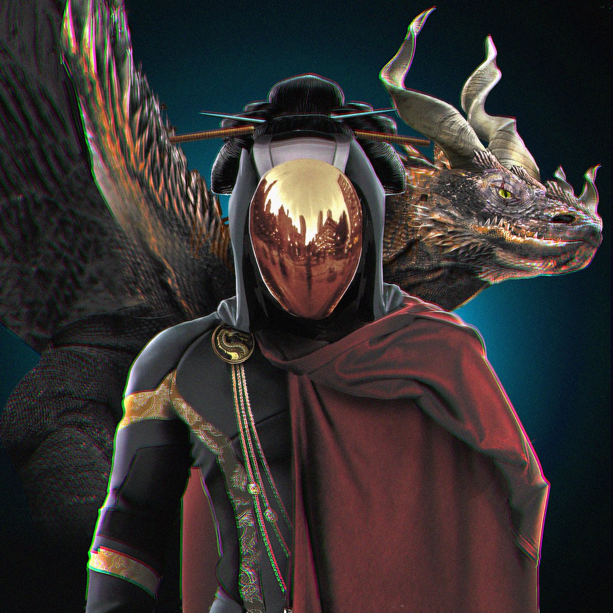 RoTTheGame's tweet photo. It's Saturday, so we have another #NFT preview ready straight out of #RoT!

This one doesn't need too many words.. There's a dragon, done 🐉 https://t.co/5KmNwrnuaP