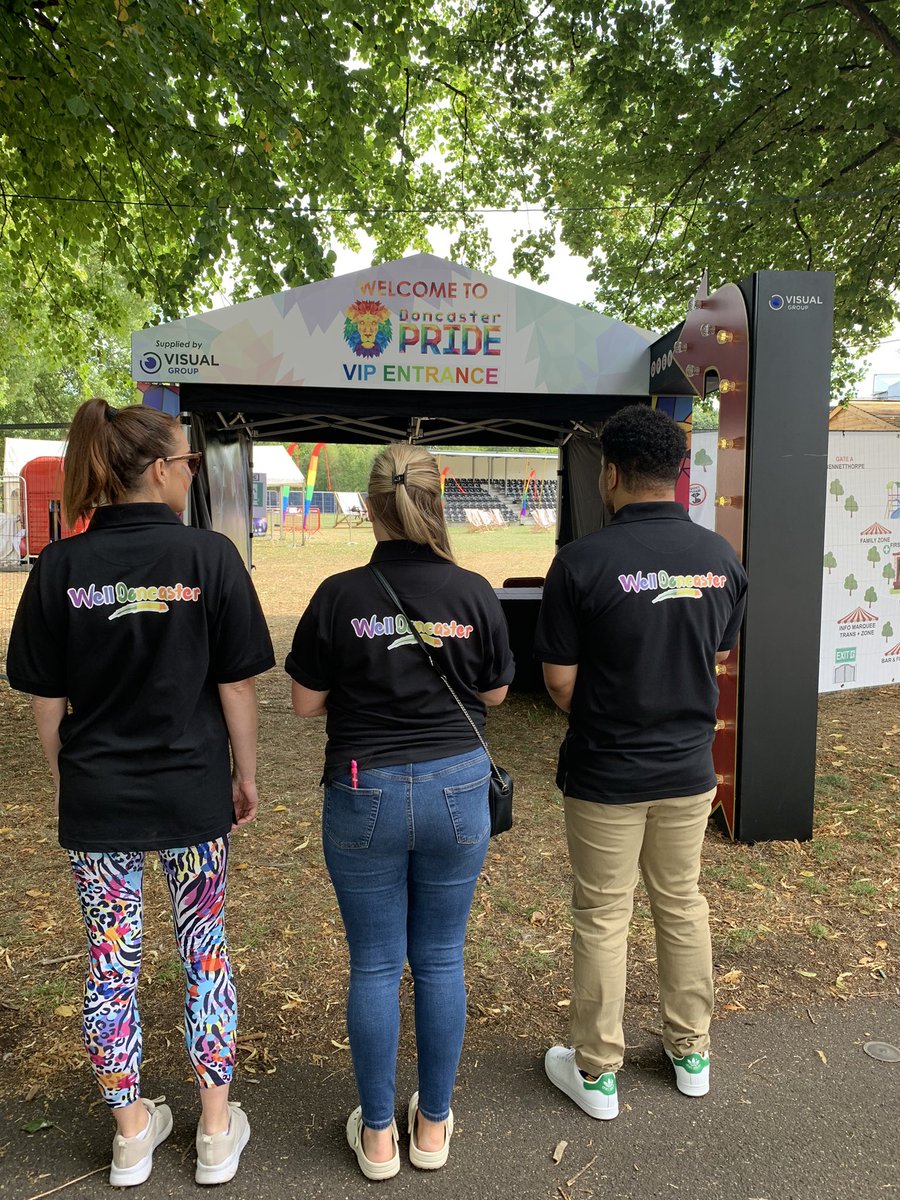 parrystacey's tweet photo. Proudly supporting #Pride2022 #doncaster @WellDoncaster https://t.co/4P6pDbE3nL