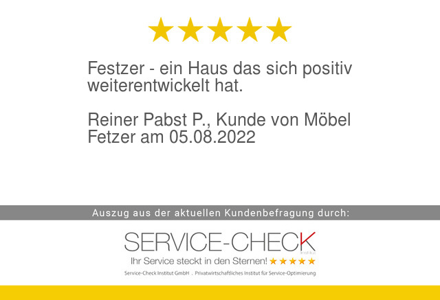 serviceinstitut's tweet image. Aus aktueller #servicecheck #Kundenbefragung von #MoebelFetzer:
service-check.com/bewertungen/ku…