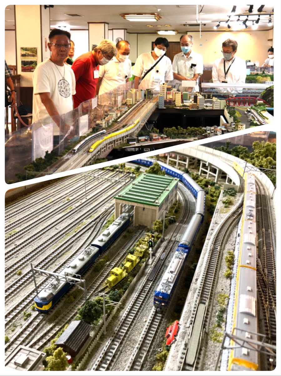 本日より鉄道模型ジオラマ館がグランドオープン致しました！ 各関係者