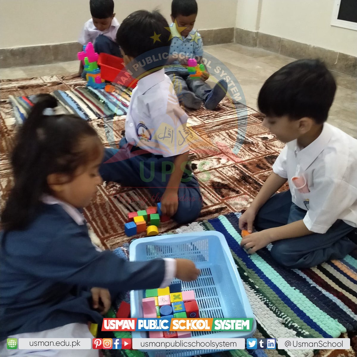 UsmanSchool's tweet photo. #backtoschool #Usmanian #UPSS #education #backpack #learning #5thdayofschool #1stWeek #AfterSummer #5thAug22 #NewCampus https://t.co/kXueiMa1Bm