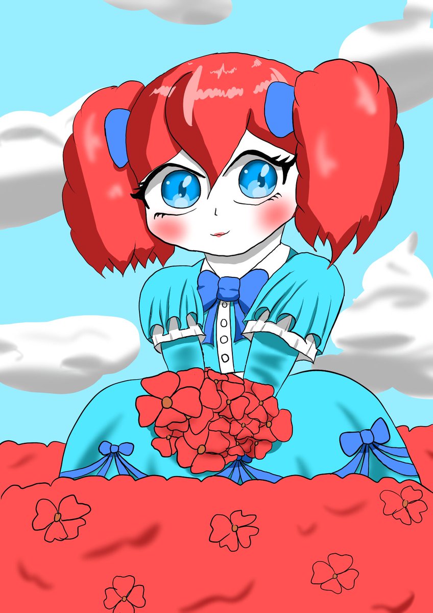 1周年記念イベントが ポピープレイタイム ポピー 絵 イラスト 子供の絵