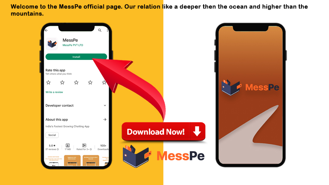 MessPe_official's tweet photo. MessPe welcomes you with open heart🤍. Join in by installing this application and enter our world which is all safe and secure.
Tap on link below to download the app:
https://t.co/8nuZtmGIxp
#welcome #safe #secure #newapplication #MessPe https://t.co/8WQ9SCf1HE