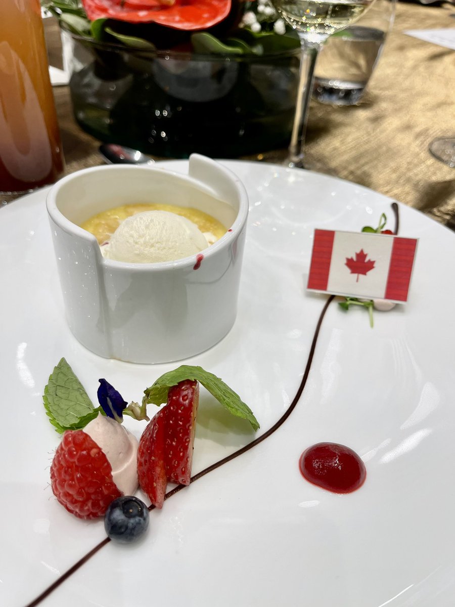ABSCBNNews's tweet photo. @CanEmbPH hosts “Flavors of Canada” dinner reception to mark Canada's milestones in PH, including 73 years of diplomatic relations and 50 years of Canada having a full-service Embassy in Manila.
@AmbMacArthur: Canada-Philippines relationship is strong and getting stronger. https://t.co/OBo614AsFg