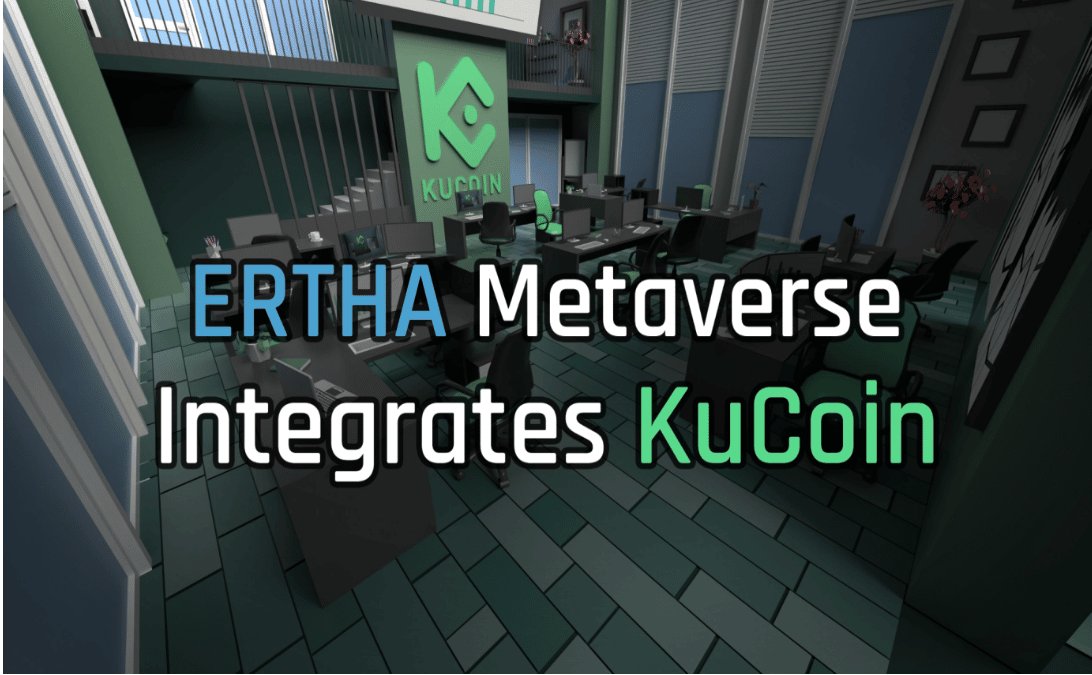 New: KuCoin one of the #crypto world's best-known exchanges has announced its entry into the Ertha metaverse, a highly anticipated #metaverse project. Players who log into Ertha's Early Beta will be able to see and experience a fully functional KuCoin office.
