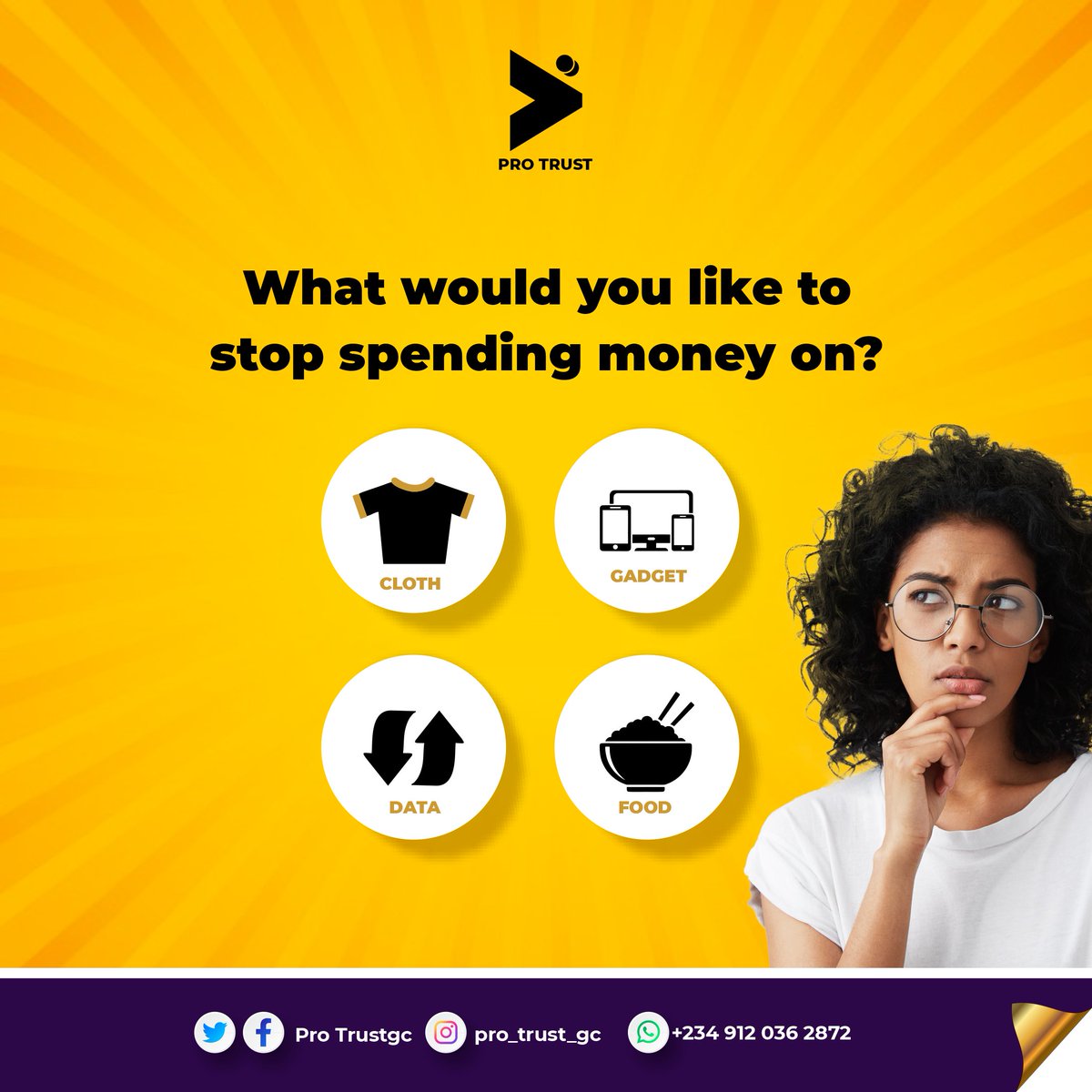 ProTrustgc's tweet photo. Let's see your answers in the comment session😊

#ProTrust #savings #saving https://t.co/h8Bo7W3OOD