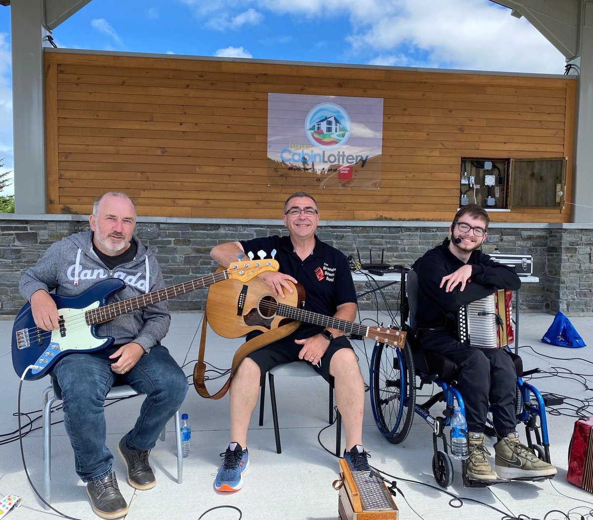 Great day at Easter Seals with these two fine gentlemen!