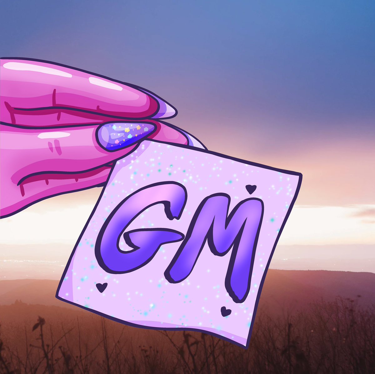 GM to all the beautiful creatures of the universe! We’re building a community of ravers🪩💪💜