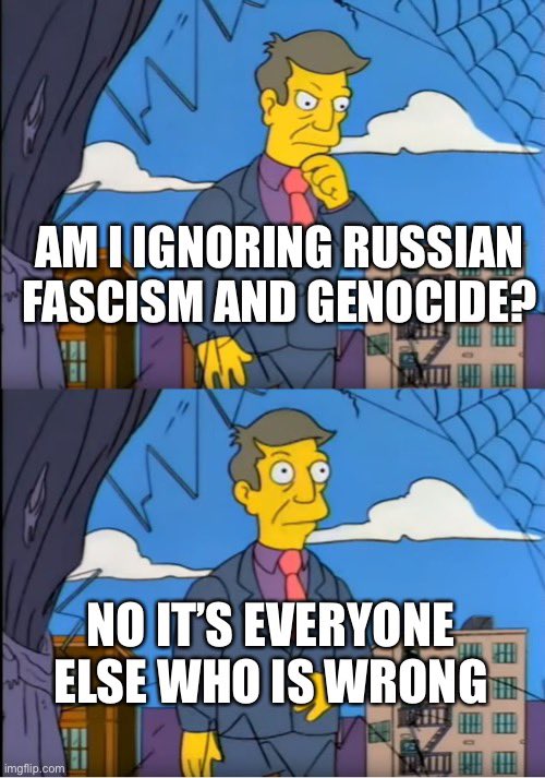 Your logic:

 *Damn those Ukrainian refugees fleeing from a genocide attempt*

*Has nothing to say about ruSSia, the country attempting genocide and the reason for refugees in the first place*

Keep up the good work. ruSSia loves useful idiots