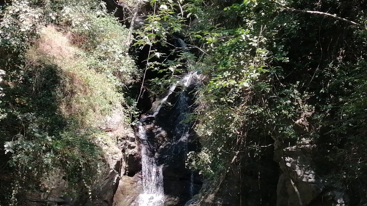 velvetsecret80's tweet photo. #Italy #Rialto #CaliceLigure, la Cascata delle Libellule Blu https://t.co/6BHqiCX9RN