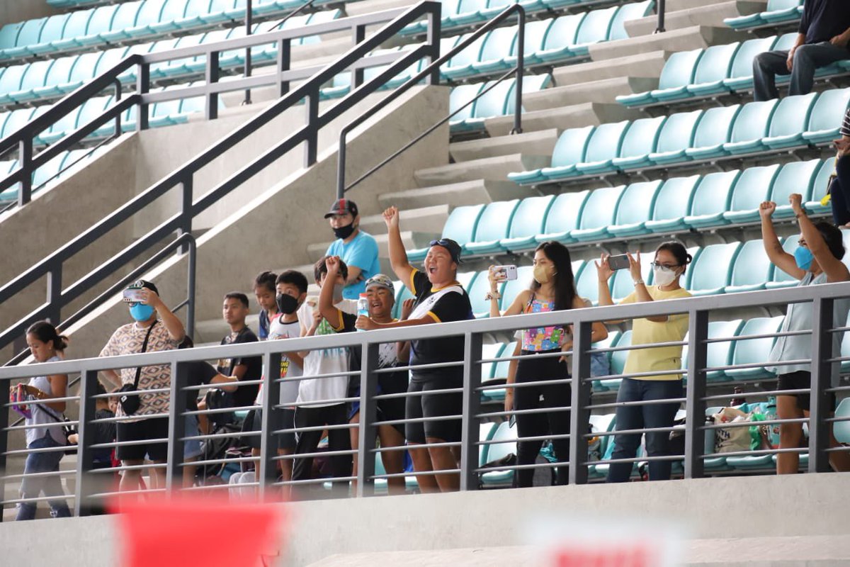 AT THE BEST FACILITY. The Central and Northern Luzon Cordillera Swimming Coaches Association (CNLCSCA) wrapped up day one of its 85th Invitational Friendship meet at the Aquatics Center in New Clark City (NCC).