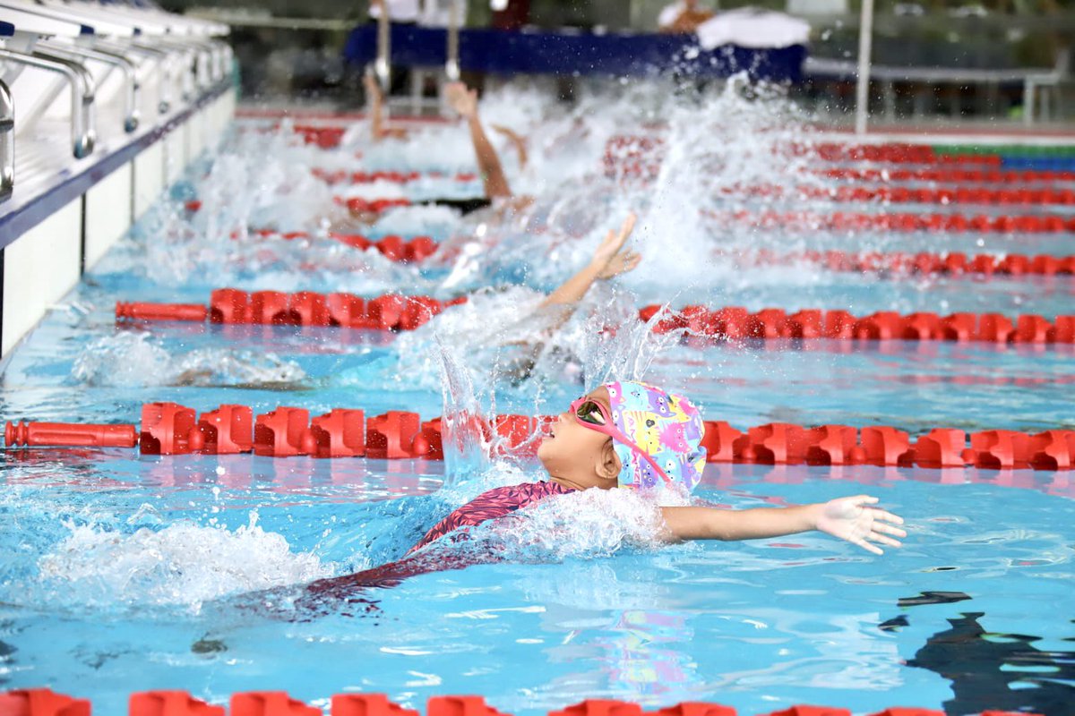 TheBCDAGroup's tweet photo. AT THE BEST FACILITY. The Central and Northern Luzon Cordillera Swimming Coaches Association (CNLCSCA) wrapped up day one of its 85th Invitational Friendship meet at the Aquatics Center in New Clark City (NCC). https://t.co/JNhSbVaT2n