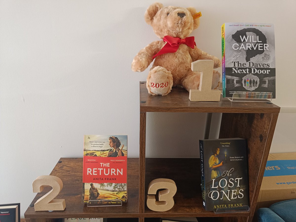 Fourbears Top 10! @will_carver holds onto the top spot. @Ajes74 grabs No 2 with her brand new brilliant book, The Return, while also taking 3rd. @VictoriaSelman keeps hold of 4th!