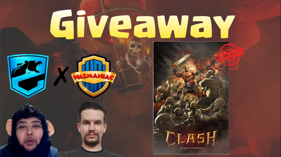 The next giveaway I'll be doing with your favorite Ape @Shide95 🔥 Take your shot at winning this exclusive Cradle of Darkness poster! 

✅ follow on twitter <a href="/wasmaniac/">Wasman</a> &amp; @Shide95 
✅ follow on twitch (wasmaniac &amp; shide95)
✅ retweet

Winner will be drawn in 48 hours!
#sponsored