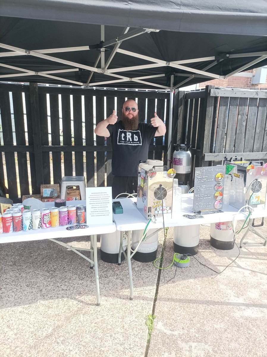 We are at <a href="/future_yard/">Future Yard</a> ready for you!! We've got 4 draught beers and loooaaddds of cans for you, come down and buy some vinyl as well!
Here til later on tonight 🍻🍻