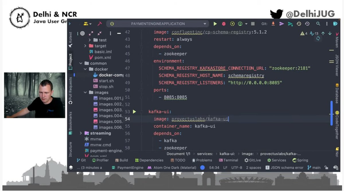 It's really good idea to test your application and you don't need additional infra to test you can use #Kafka #Docker and test your application. #DockerCompose is your friend, if you need to learn how  it's done, join <a href="/DelhiJUG/">Delhi & NCR JUG</a> session with <a href="/KoTurk77/">Ko Turk</a>  youtube.com/watch?v=Np5LfV…