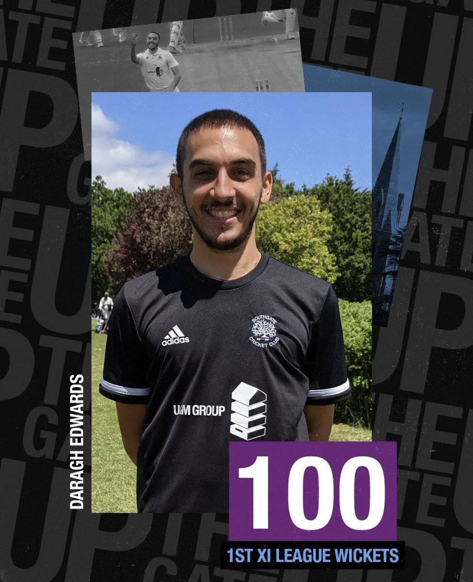 Well done darragh on 100 1st xi league wickets -
Onto the next 💯 now 👏