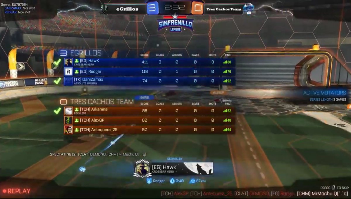 Te mentí, no tengo Netflix, vamos a vernos la jornada 1 de la liga platino en la temporada 1 de la Sinfrenillo League, empezaremos por el <a href="/grillos_eSports/">eGrillos Club 🦗</a> contra <a href="/TresCachosTeam/">TresCachosTeam</a> 😈