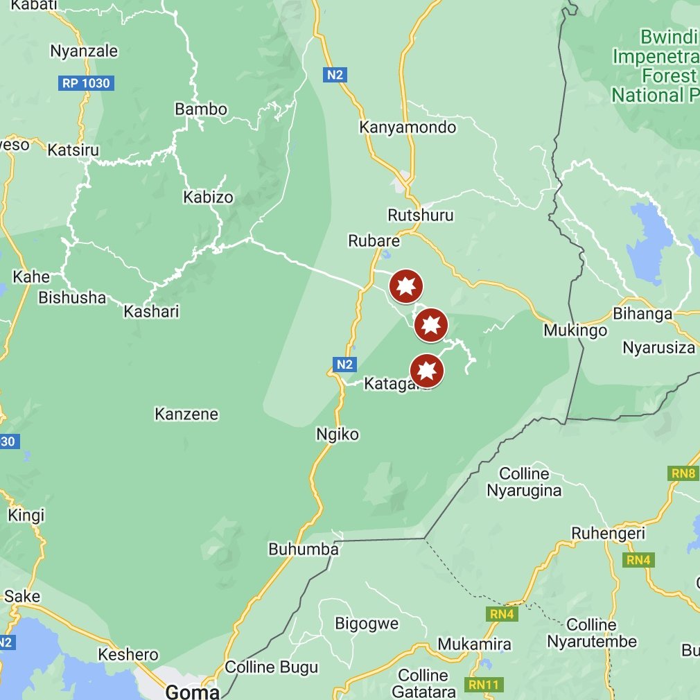KivuSecurity's tweet photo. Ce lundi 1 et mardi 2 aout, le #M23 a attaqué les positions #FARDC dans les villages de #Nyesisi, #Bukima et #Kanombe (territoire de #Rutshuru, Nord #Kivu) poussant les habitants de ces villages à se déplacer vers #Rumangabo et #Rugari #RDC https://t.co/D9zICep1Hb