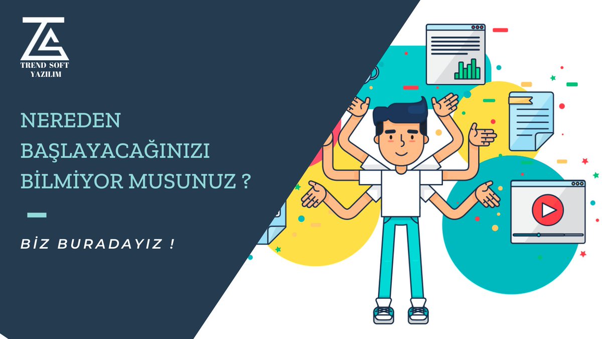 Nereden Başlayacağınızı Bilmiyor musunuz ?#GraphicDesign #socialmedia #Webdesign #onlineshopping #logodesign
