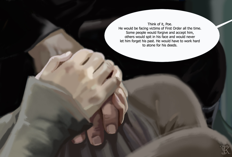 KasiopeaArt's tweet photo. Part 14 of Scene VI 'Poe'. Thank you for your support,
 I❤️you! https://t.co/ZdMQsUaNR0