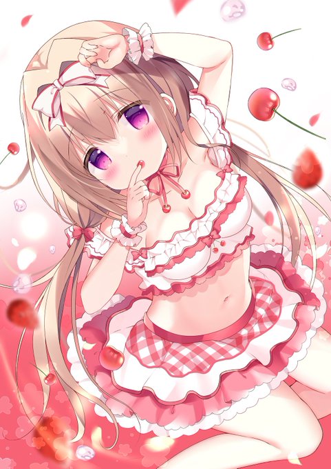 おひとついかが…?❤️🍒 