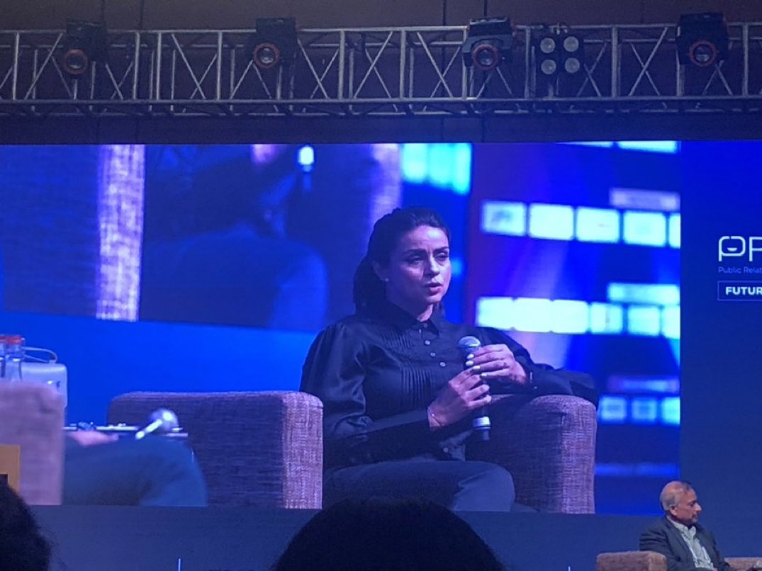 tinucherian's tweet image. My conscience doesn’t permit me to promote, endorse something which I don’t practice or use: @GulPanag  
 #PRAXIS9