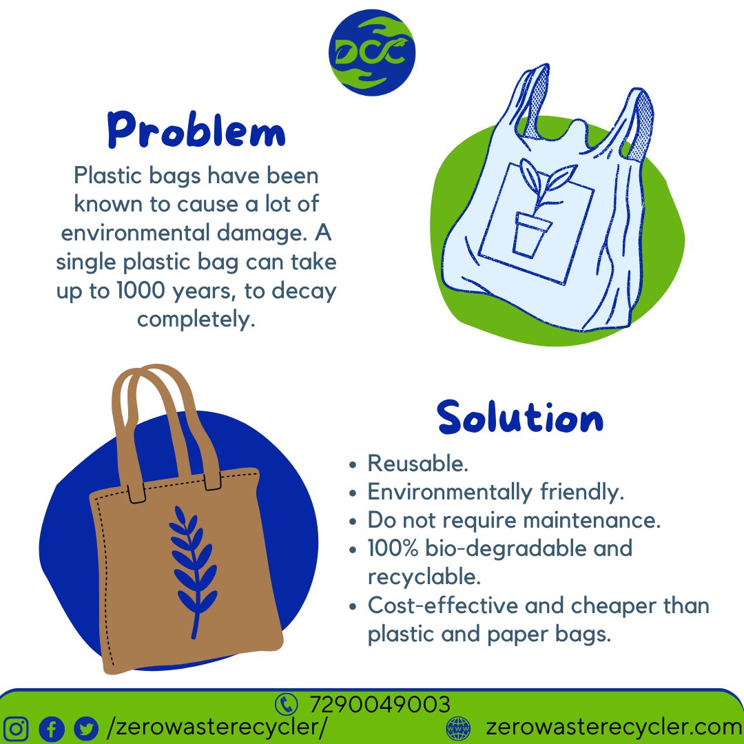 dcczerowaste's tweet photo. Change your habit save the environment
DCC Infra Pvt Ltd.
info@zerowasterecycler.com
Mobile No, +917290049003
https://t.co/RtSqXOOLMY
#zerowaste #cleanindia #swachhbharat #wastesegregation #plasticwaste #plasticrecycle #plasticbags #plasticbottle #dcc #dccinfra #totebag https://t.co/6bcchBr7Dr