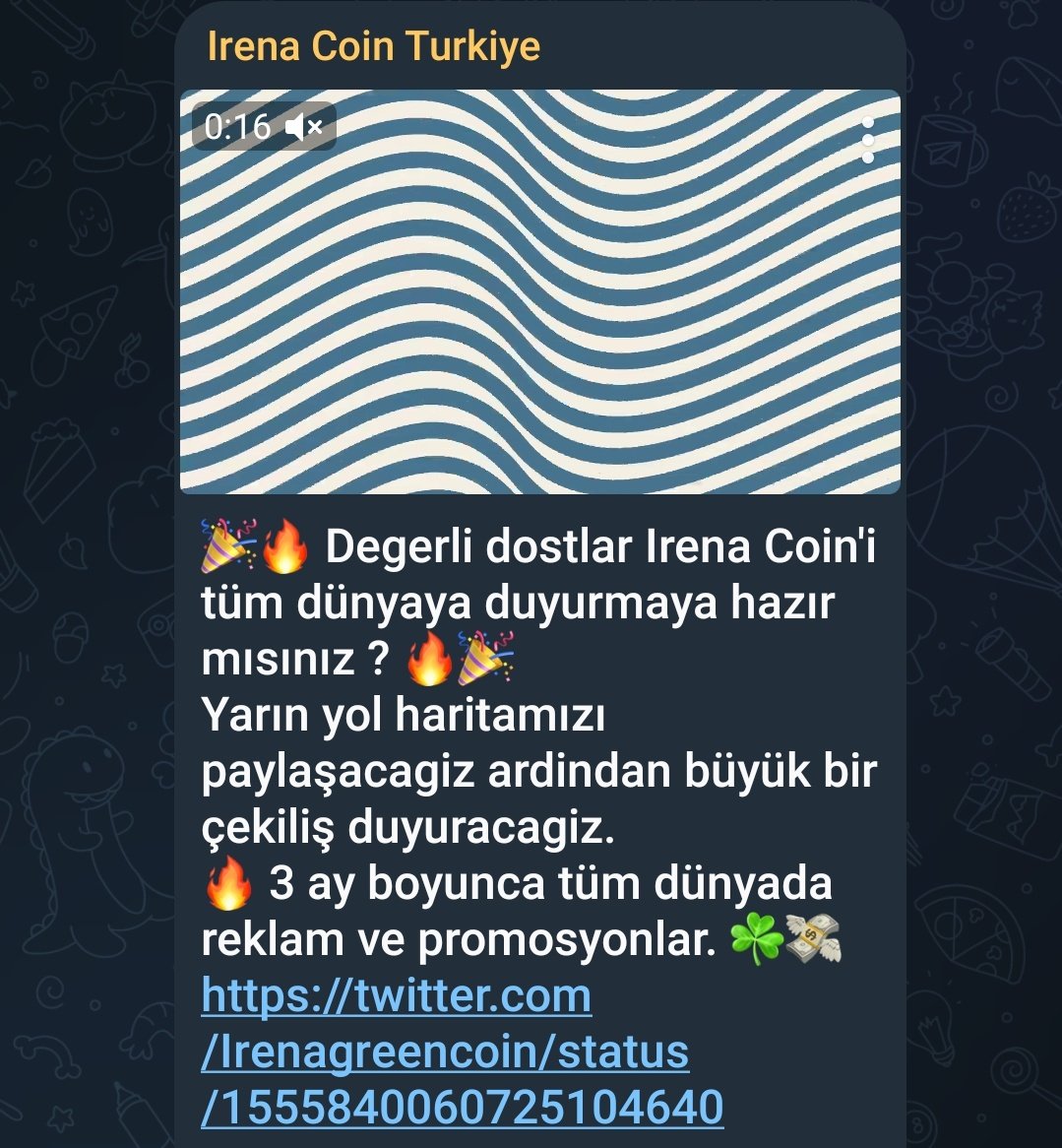 Nurten15963699's tweet photo. Başlıyoruz🥳🥳🥳🥳
#irenacoin #irenastore #irenafinance #MEXC #globalstore #irena #Sony #PlayStation5 #Apple #arcelik #giftcard #indirim #%20 #hepsiburadabirarada @Irenagreencoin https://t.co/5gblVzybn0