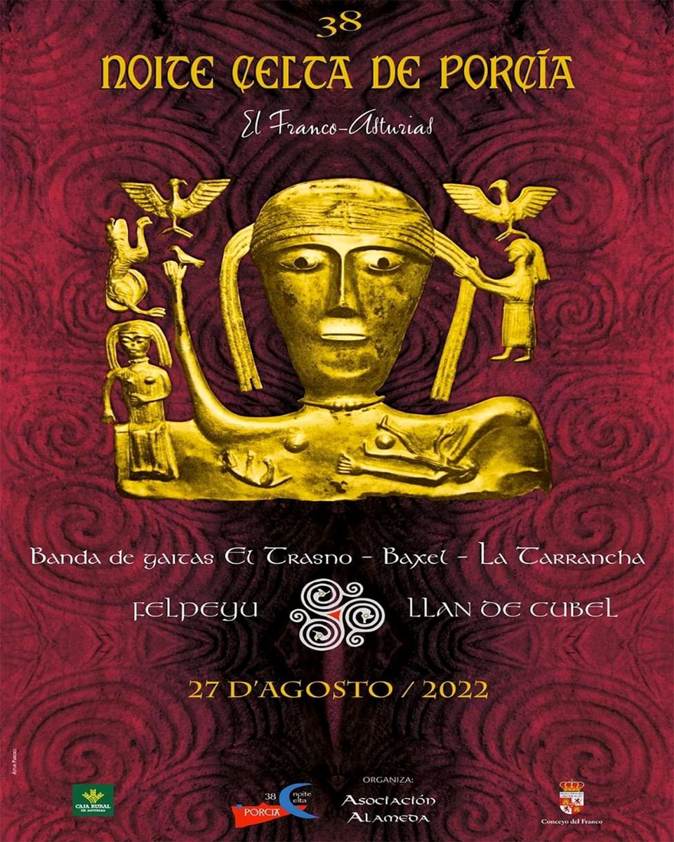 RcfmMerida's tweet photo. [FESTIVALES] Hoy toca anunciar el cartel de la 38º @NCELTAPORCIA Estarán presentes #Felpeyu #llandecubel #eltrasno #baxel y #la_tarrancha #radiocronicafolkmusical #rcfm #festival #folk #worldmusic #musicatradicional #radio #radioonline #Asturias #Merida https://t.co/PpZMNjpBYN