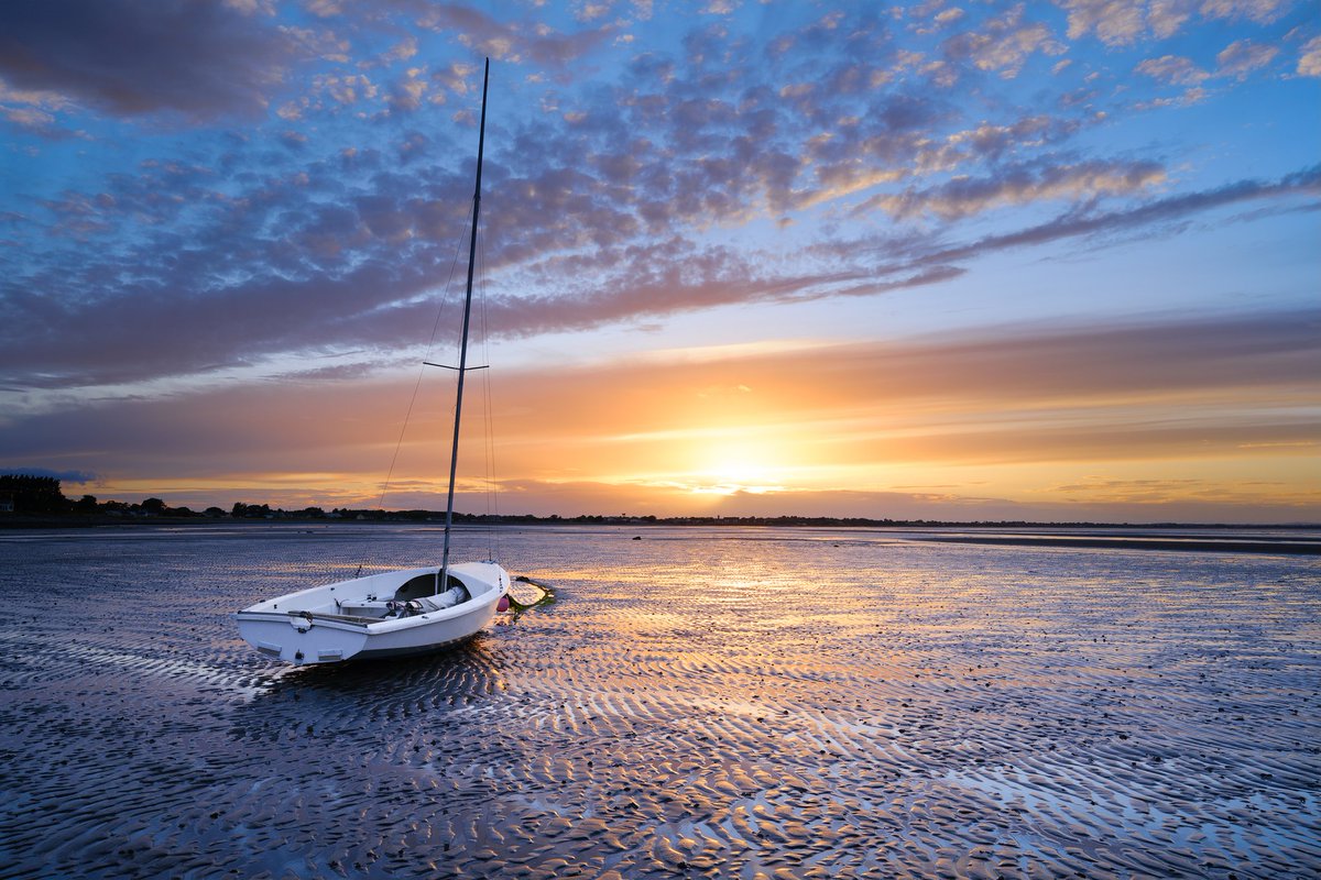 Summer sunset across #Dundalk Bay. #irelandsancienteast