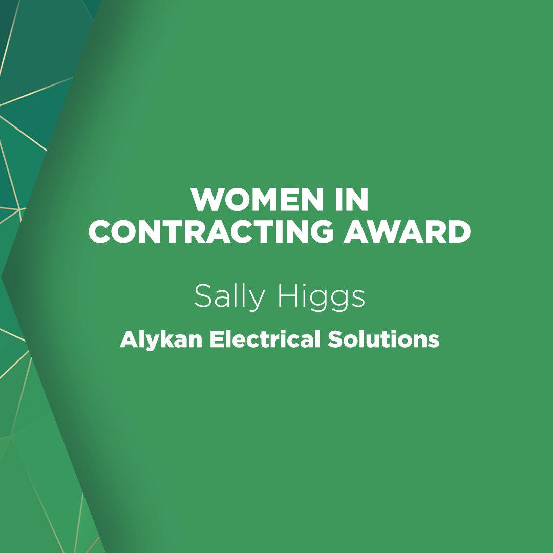 Master Electricians (@masterelectrics) on Twitter photo The Women in Contracting Award celebrates the amazing women in our industry. Congratulations to the 2022 Excellence Awards Women in Contracting Award winner – Sally Higgs from Alykan Electrical Solutions. Thanks to award sponsor Energy Super. #meaawards2022 The Women in Contracting Award celebrates the amazing women in our industry. Congratulations to the 2022 Excellence Awards Women in Contracting Award winner – Sally Higgs from Alykan Electrical Solutions. Thanks to award sponsor Energy Super. #meaawards2022