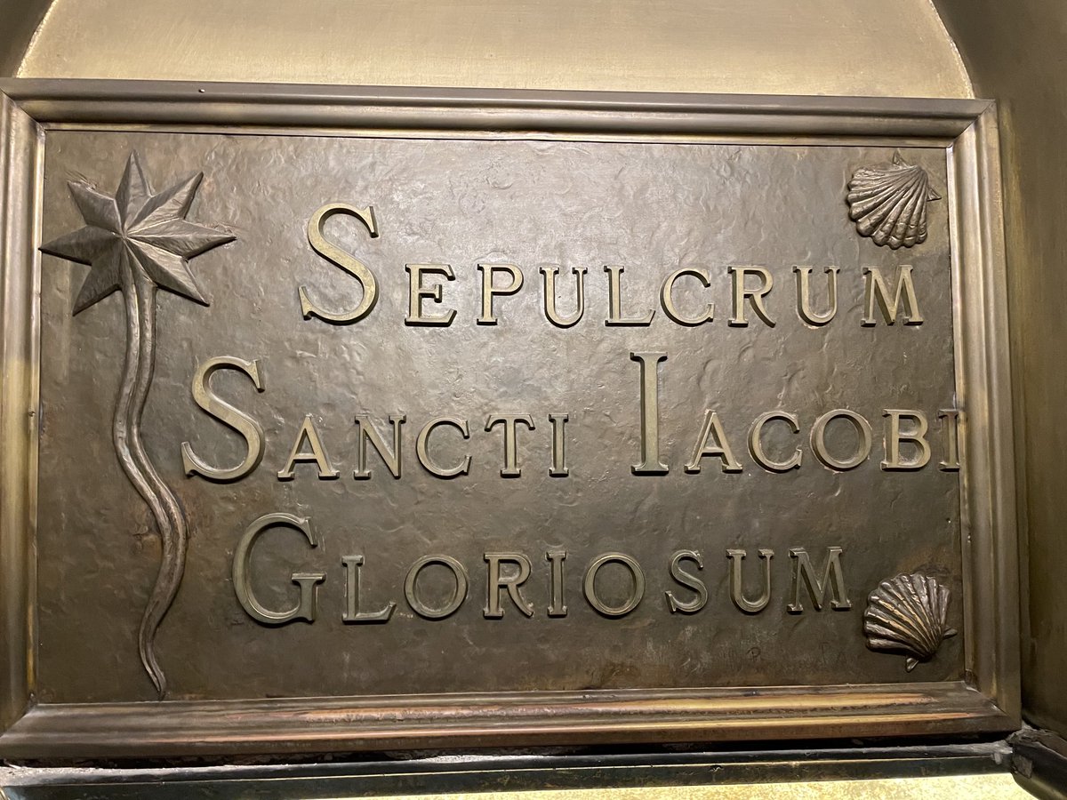 fady_syriani's tweet photo. Tomb of St James in #Compostella.
On the feast of the transfiguration of the Lord Jesus, we pray St James the apostle who witnessed along with John &amp; Peter the glory of the Lord while heading to Jerusalem, to help us stay faithful to our mission despite the crosses we are bearing https://t.co/QTi6dFlrVh