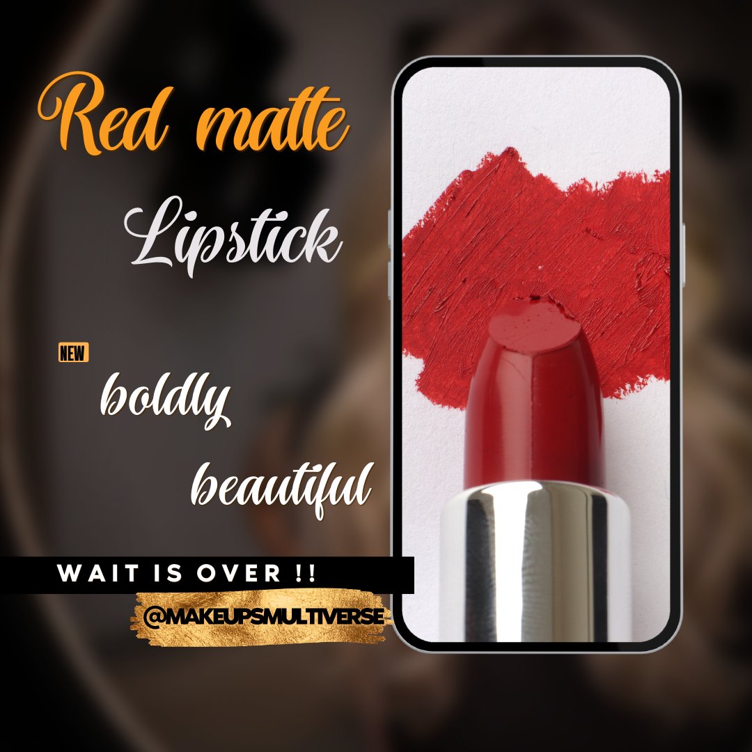 MandM3703's tweet photo. When in doubt, wear red." ...😍❤

#red #Lipstick #lips #beautiful #beauty #makeup #cosmetics #matte #new #newcollection #grabitnow #trending #Viral #wakeupmakeup #PremierLeague https://t.co/P7ha5EnAF4