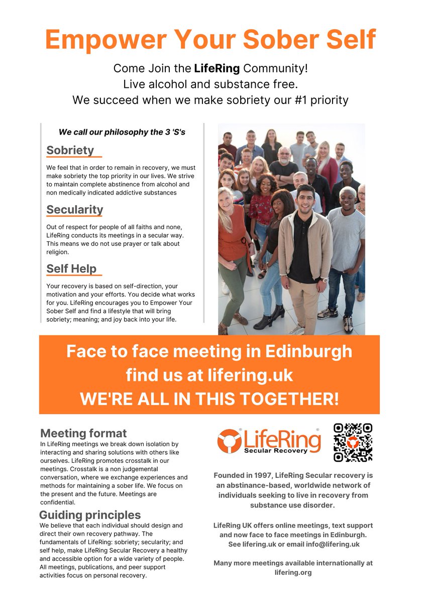 LiferingUK's tweet photo. #edinburgh #leith #lifering #empoweryoursoberself https://t.co/X1YK9qpc7J