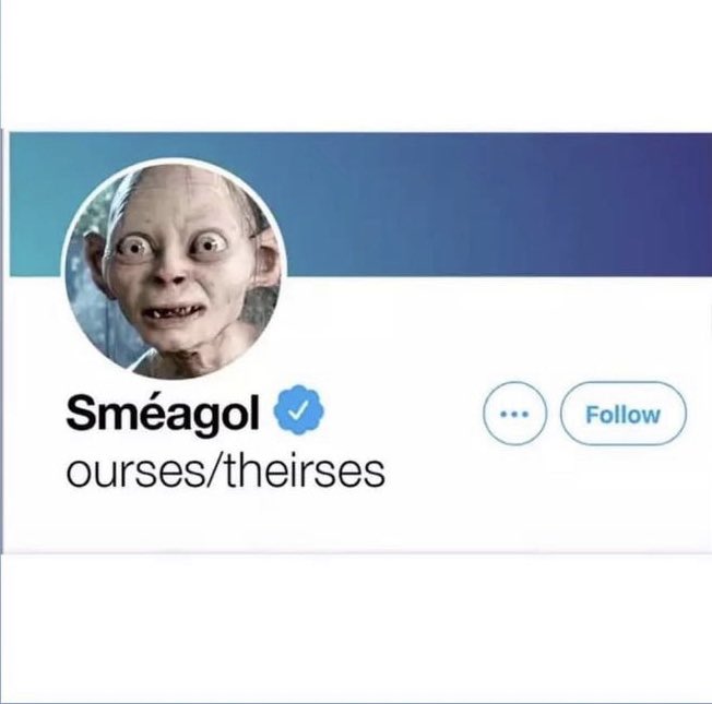 itssamanthaaaa_'s tweet photo. The only pronoun joke by a non trans person I’ve actually found to be funny https://t.co/nw7rvFYE6s
