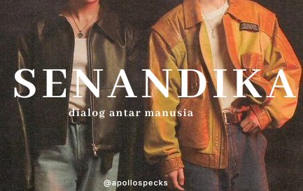 apollospecks's tweet photo. ㅤ
SENANDIKA : dialog antar manusia

menjadi manusia itu seperti menjadi lemah, menjadi kesepian, menjadi serakah, berantakan, dan tidak selalu sepenuhnya waras. 

meskipun begitu, arkan dan sadewa memilih menjadi manusia bersama-sama.

karya fiksi lokal; 2min fwb au. https://t.co/d1WyUXGwn3